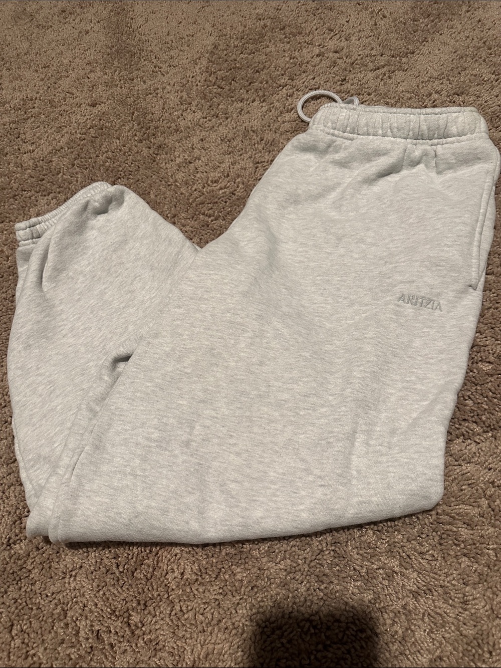 Aritzia Gray MegaFit Jogger Sweatpants